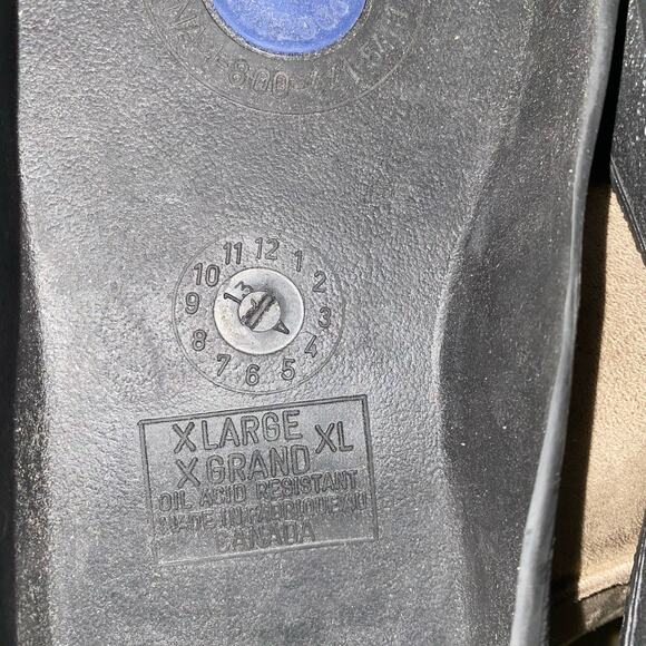 Safety Toes Temporary Slip on Steel Toe Safety Overshoes Oil Acid Resistant XL - Picture 10 of 10